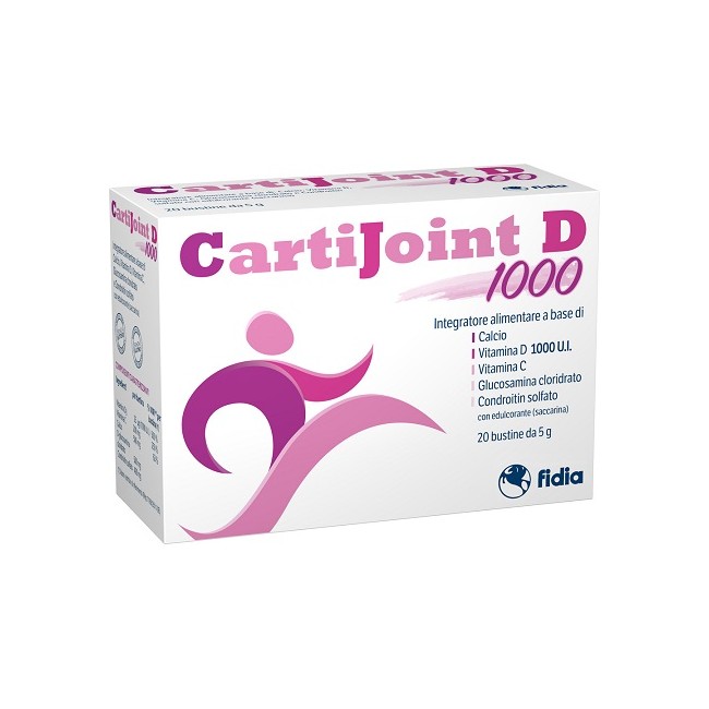 Fidia Farmaceutici Cartijoint D 1000 20 Bustine 5 G