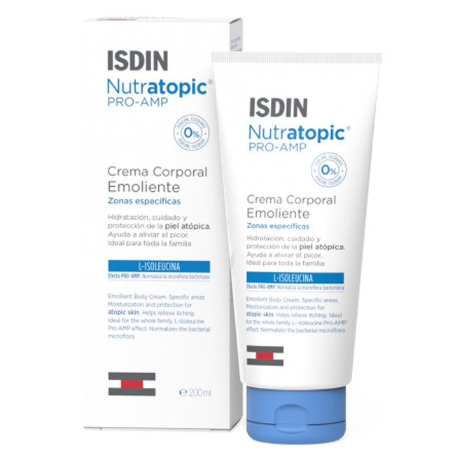 Isdin Nutratopic Pro-amp Crema Corpo Emolliente 200 Ml Isdin Nutratopic Pro-amp Crema Corpo Emolliente 200 Ml