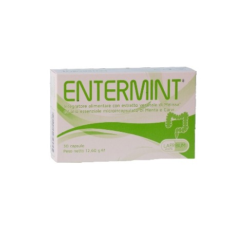 Laerbium Pharma Entermint 30 Capsule Da 420 Mg Laerbium Pharma Entermint 30 Capsule Da 420 Mg