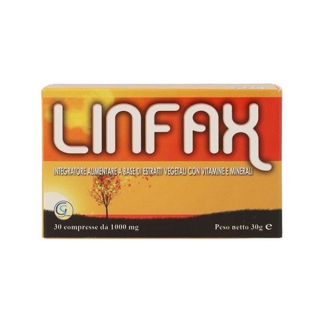 Sanamedica Linfax 30 Compresse Astuccio 30 G