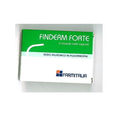 Finderm Forte Capsule vaginali 6 pezzi Finderm Forte Capsule vaginali 6 pezzi
