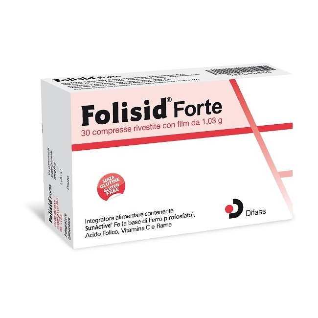 Difass International Folisid Forte 30 Compresse 3,9 G