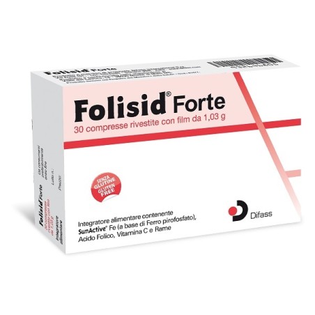 Difass International Folisid Forte 30 Compresse 3,9 G Difass International Folisid Forte 30 Compresse 3,9 G