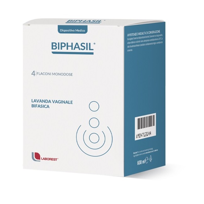 Uriach Biphasil Trattamento Vaginale 4 Flaconix150 Ml