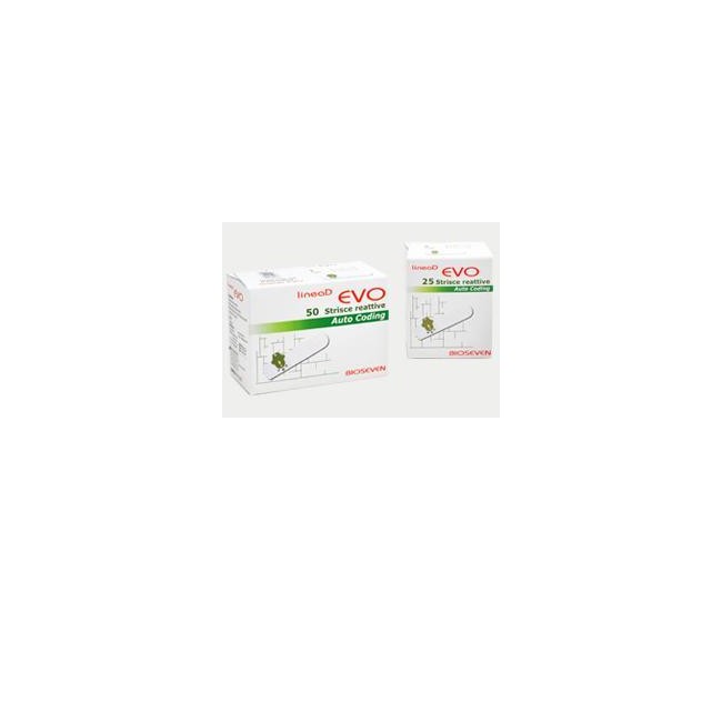 Bioseven Strisce Misurazione Glicemia Linea D Evo 25 Pezzi Bioseven Strisce Misurazione Glicemia Linea D Evo 25 Pezzi