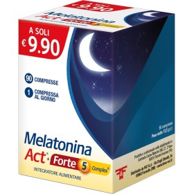 F&F Melatonina Act+forte 5 Complex 90 Compresse
