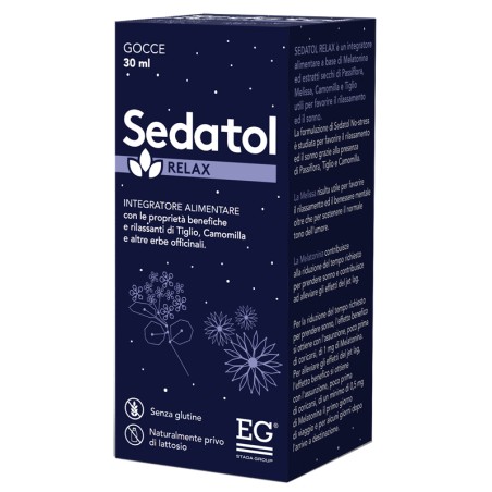 EG EuroGenerici Sedatol Relax Gocce 30 Ml Flacone EG EuroGenerici Sedatol Relax Gocce 30 Ml Flacone