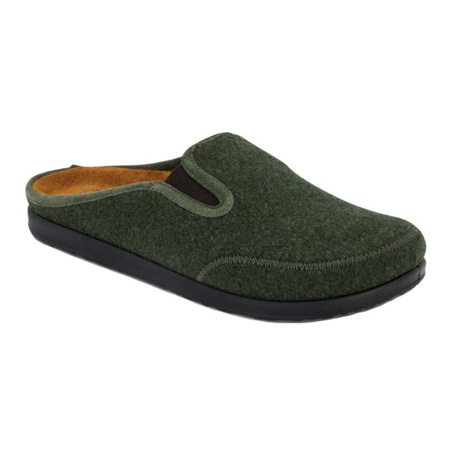 Scholl Calzatura Elio Elastic Wool M Green Tomaia Lana Fodera Tomaia Sfoderato Sottopiede Pelle Scamosciata Suola Pu Fitting G 4