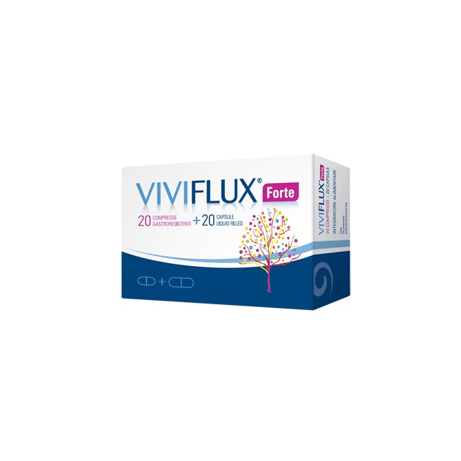 Neuraxpharm Viviflux Forte 20 Compresse Gastroresistenti + 20 Capsule Liquid Filler