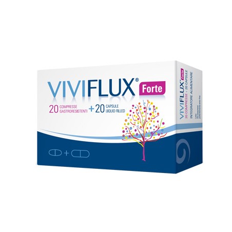 Neuraxpharm Viviflux Forte 20 Compresse Gastroresistenti + 20 Capsule Liquid Filler Neuraxpharm Viviflux Forte 20 Compresse Gastroresistenti + 20 Capsule Liquid Filler
