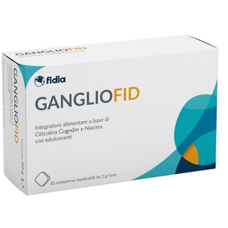 Fidia Farmaceutici Gangliofid 30 Compresse Masticabili Fidia Farmaceutici Gangliofid 30 Compresse Masticabili