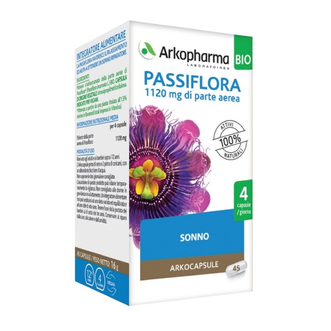 Arkopharma Arko Capsule Passiflora 45 Capsule Bio