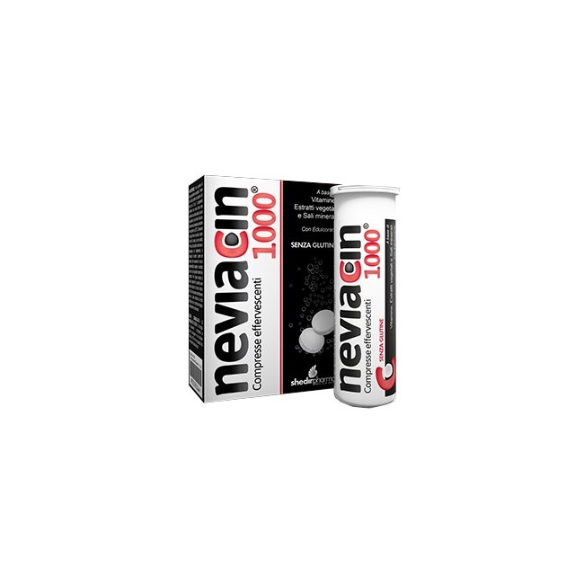 Shedir Pharma Neviacin 1000 20 Compresse Effervescenti