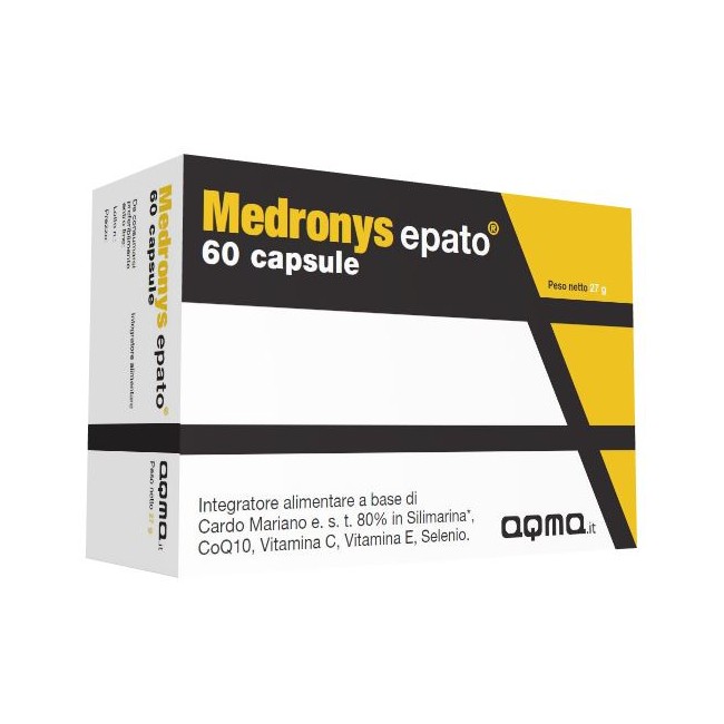 MERQURIO HOLDING Medronys Epato 60 Capsule MERQURIO HOLDING Medronys Epato 60 Capsule