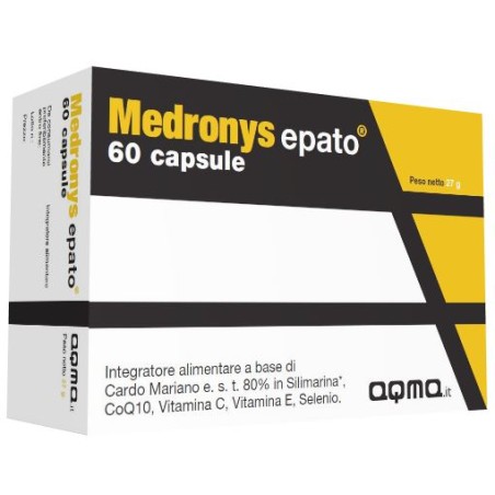 MERQURIO HOLDING Medronys Epato 60 Capsule MERQURIO HOLDING Medronys Epato 60 Capsule
