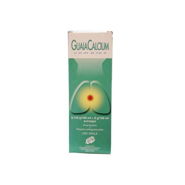 Guaiacalcium Complex per la tosse 200 ml