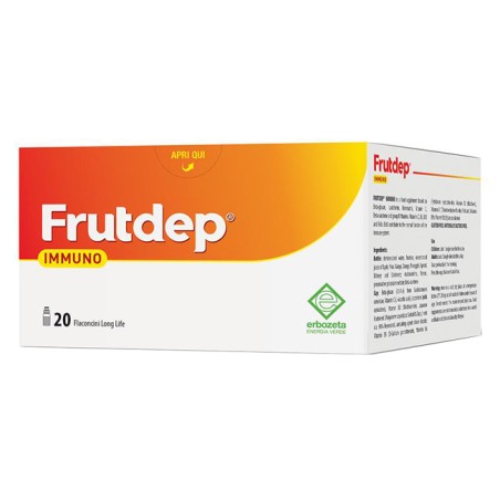 Erbozeta Frutdep Immuno 20 Flaconcini 10 Ml Erbozeta Frutdep Immuno 20 Flaconcini 10 Ml