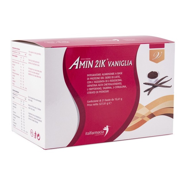 Italfarmacia Amin 21k Vaniglia 327,81 G Italfarmacia Amin 21k Vaniglia 327,81 G