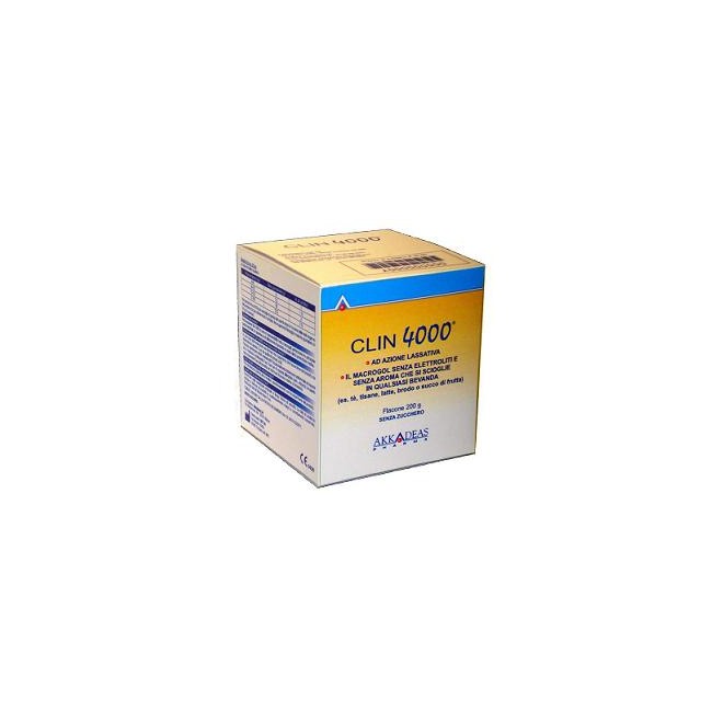 MAYOLY PHARMACEUTICALS ITA. Clin 4000 Lassativo Polvere 200 G