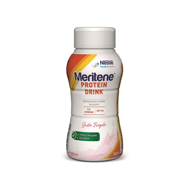 Nestlè Meritene Protein Drink Fragola 200 Ml