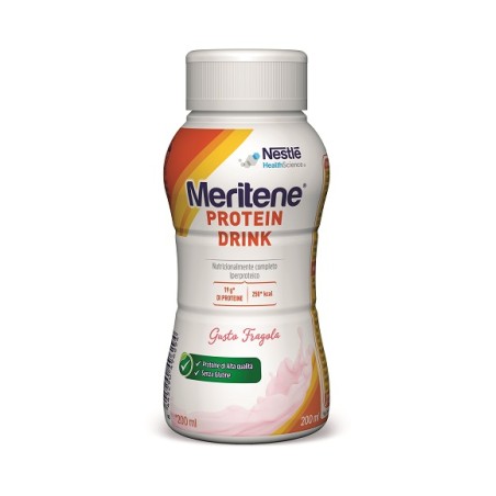 Nestlè Meritene Protein Drink Fragola 200 Ml Nestlè Meritene Protein Drink Fragola 200 Ml