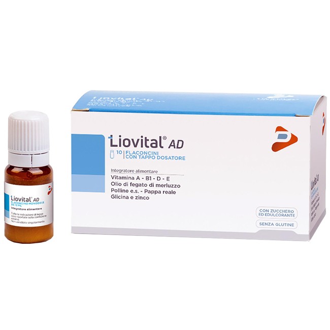 Pharma Line Liovital Ad 10 Flaconcini Da 10 Ml
