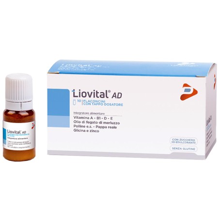 Pharma Line Liovital Ad 10 Flaconcini Da 10 Ml Pharma Line Liovital Ad 10 Flaconcini Da 10 Ml