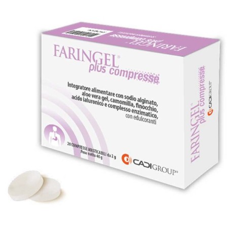 CaDi Group Faringel Plus 20 Compresse Masticabili CaDi Group Faringel Plus 20 Compresse Masticabili
