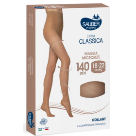 Sauber Linea Classica 140D Collant Neutro TG. 2
