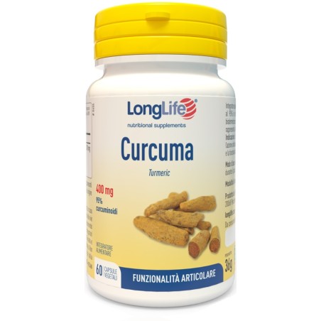 Longlife Curcuma 60 Capsule Vegetali Longlife Curcuma 60 Capsule Vegetali