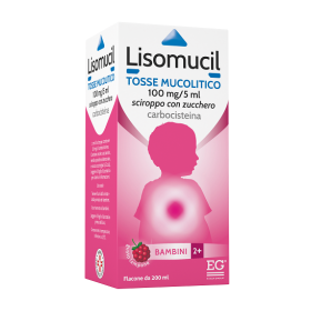 Lisomucil 100 mg/5 ml Sciroppo mucolitico per tosse