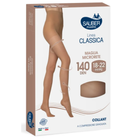 Sauber Linea Classica 140D Collant Neutro TG. 3