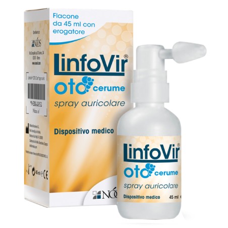 Noos Linfovir Auricolari Cerume Spray Auricolare 45 Ml Noos Linfovir Auricolari Cerume Spray Auricolare 45 Ml