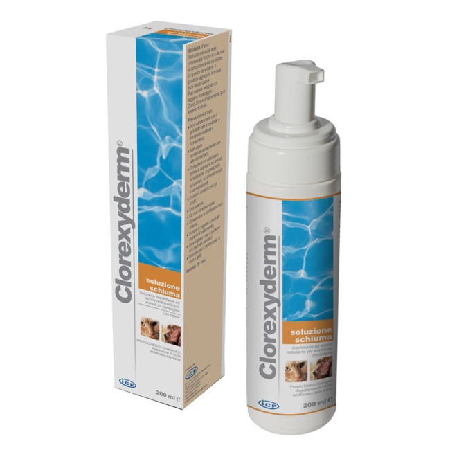 Clorexyderm soluzione Disinfettante per cani e gatti Clorexyderm soluzione Disinfettante per cani e gatti