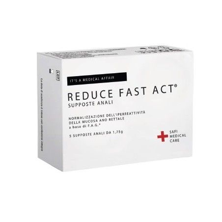 Safi Medical Care Reduce Fast Act 5 Supposte Safi Medical Care Reduce Fast Act 5 Supposte