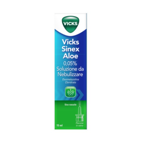 Vicks Sinex Aloe 0,05% Soluzione da Nebulizzare Flacone 15ml