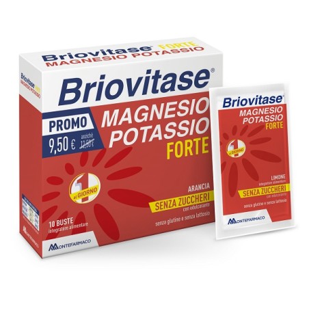 Montefarmaco Briovitase Forte Arancia 10 Bustine Montefarmaco Briovitase Forte Arancia 10 Bustine