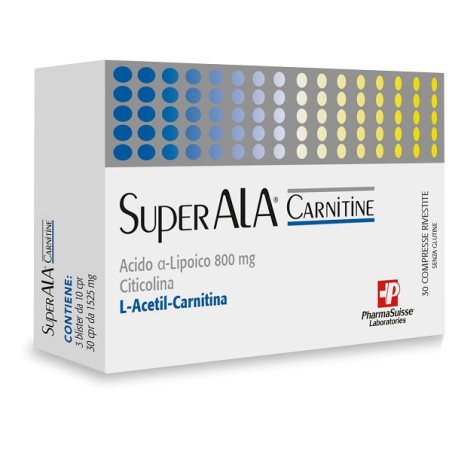 PHARMASUISSE LABORATORIES Superala Carnitine 30 Compresse PHARMASUISSE LABORATORIES Superala Carnitine 30 Compresse