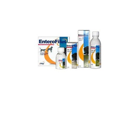 Enterofilus Integratore per cani e gatti con probiotici e prebiotici 12 x 10 ml