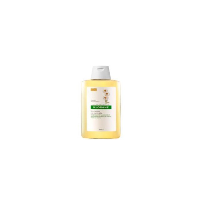 Klorane shampoo alla camomilla per capelli biondi o castano chiaro 400ml
