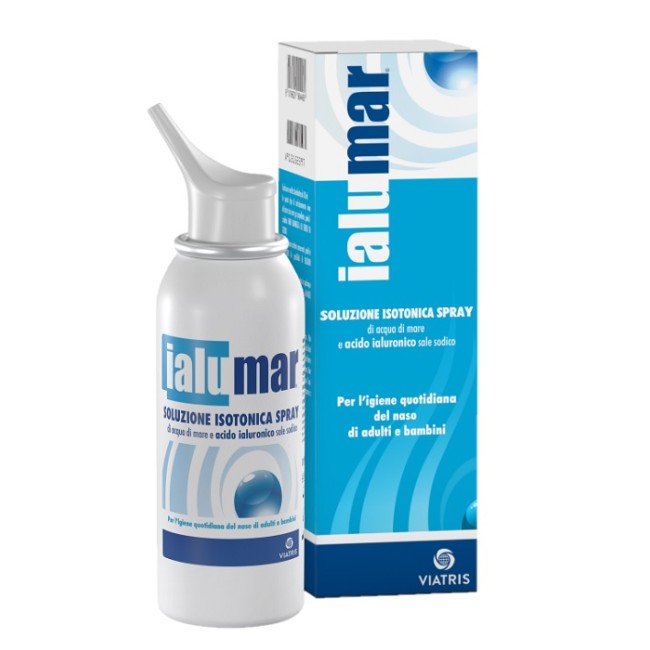 Comifar Soluzione Isotonica Spray Di Acqua Di Mare Acido Ialuronico Sale Sodico Per Igiene Naso Adulti E Bambini 100ml