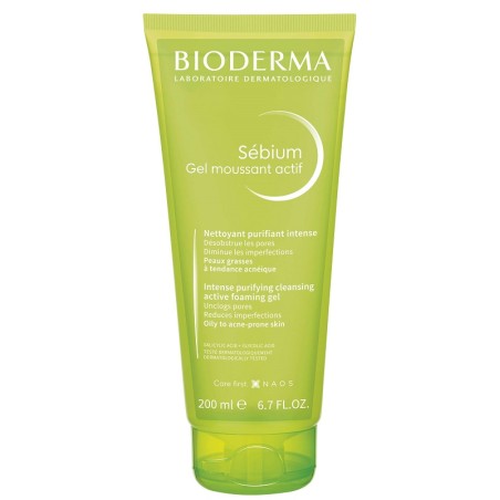 Bioderma Sebium Gel Moussant Actif 200 Ml Bioderma Sebium Gel Moussant Actif 200 Ml