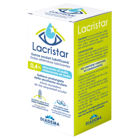 Diadema Farmaceutici Lacristar Gocce Oculari Lubrificanti 0,4% Ialuronato Di Sodio Multidose 10 Ml