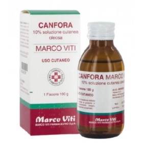 Canfora Marco Viti 10 % Soluzione Cutanea Idroalcolica Canfora Marco Viti 10 % Soluzione Cutanea Oleosa Canfora