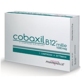 Pharmaelle Cobaxil B12 1000 Mcg 5 Compresse Sublinguali