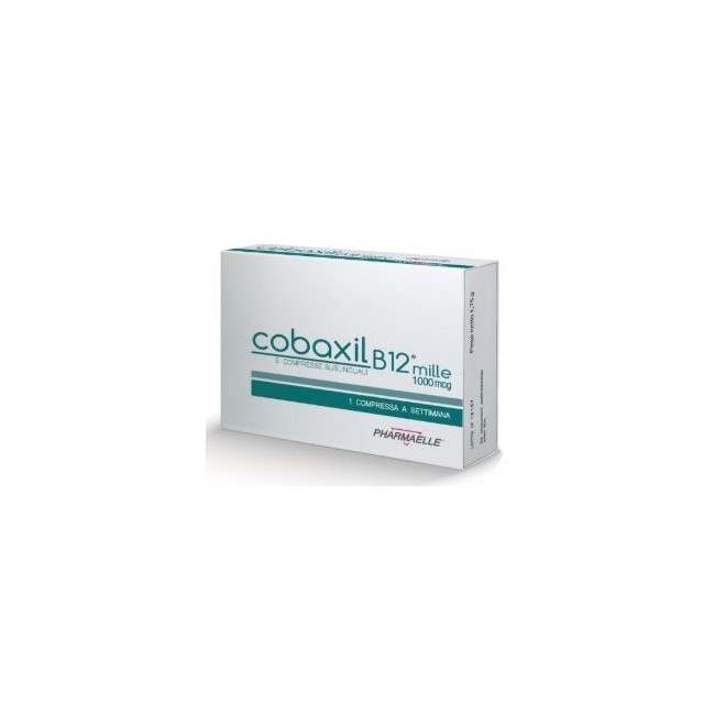 Pharmaelle Cobaxil B12 1000 Mcg 5 Compresse Sublinguali Pharmaelle Cobaxil B12 1000 Mcg 5 Compresse Sublinguali