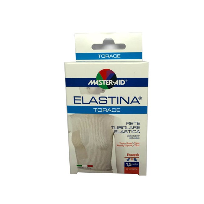 Pietrasanta Pharma Rete Tubolare Elastica Ipoallergenica Master-aid Elastina Torace 5 Mt In Tensione Calibro 8 Cm