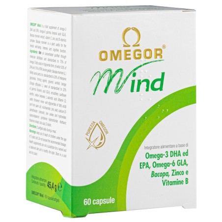 U. G. A. Nutraceuticals Omegor Mind 60 Capsule Molli U. G. A. Nutraceuticals Omegor Mind 60 Capsule Molli
