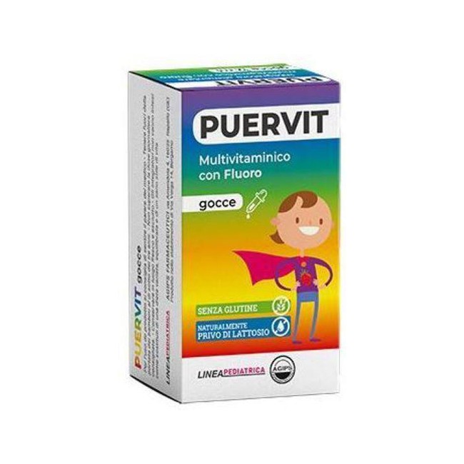 Agips Farmaceutici Puervit Gocce 12 Ml Agips Farmaceutici Puervit Gocce 12 Ml