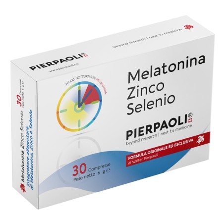 Pierpaoli Exelyas Melatonina Zinco Selenio 30 Compresse Pierpaoli Exelyas Melatonina Zinco Selenio 30 Compresse